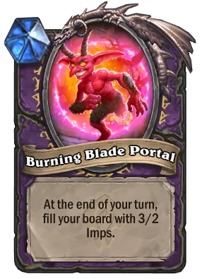 Burning Blade Portal Card Image