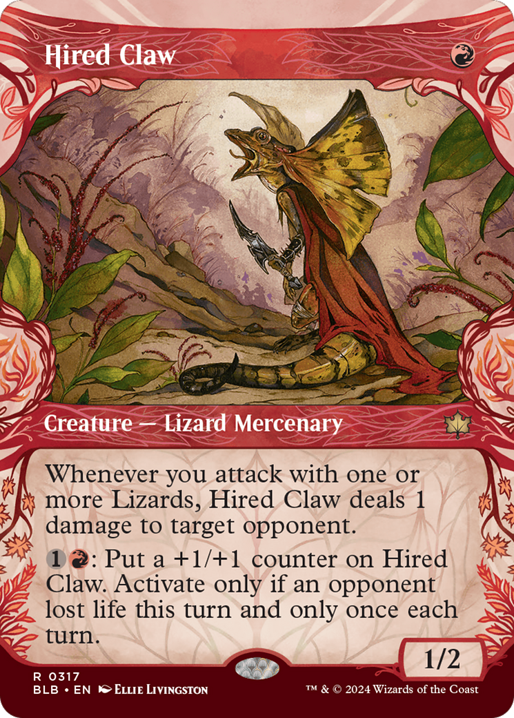 Hired Claw Card Image