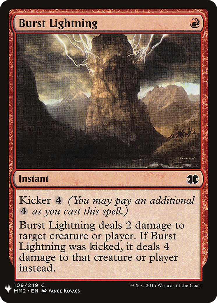 Burst Lightning Card Image