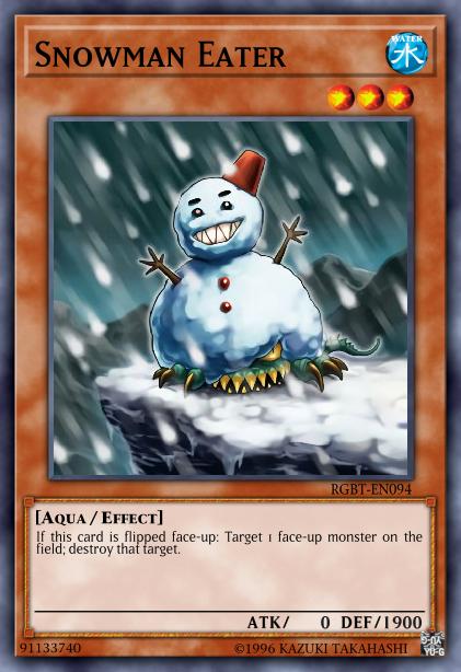 Snowman Eater Card Image