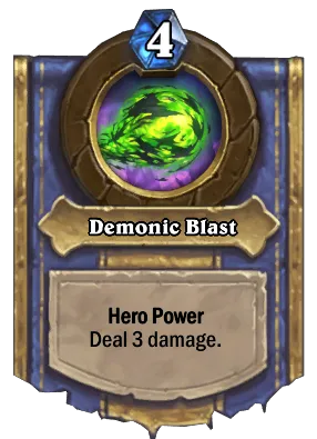 Demonic Blast Card Image