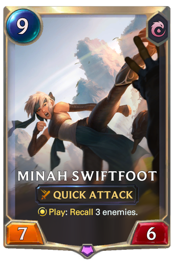 Minah Swiftfoot Card Image