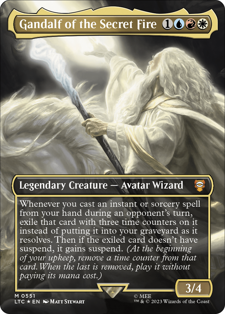 Gandalf of the Secret Fire Card Image