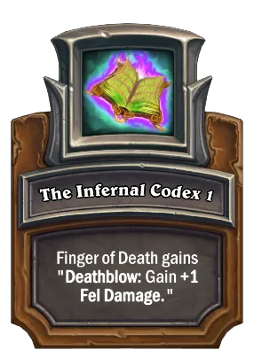 The Infernal Codex 1 Card Image