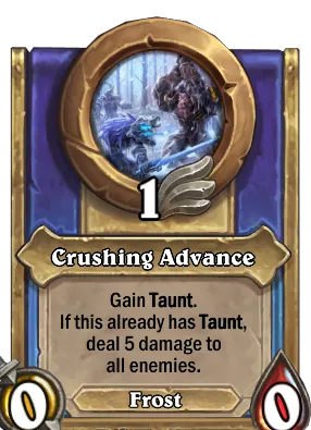 Crushing Advance Card Image