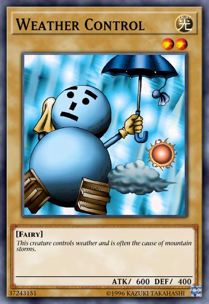 Weather Control Card Image