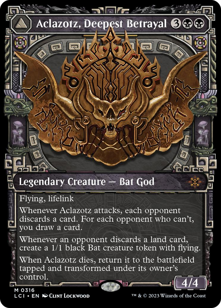 Aclazotz, Deepest Betrayal // Temple of the Dead Card Image