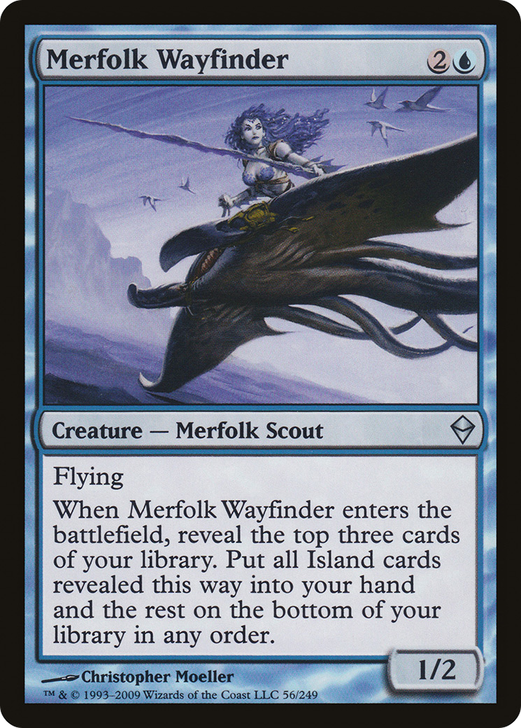Merfolk Wayfinder Card Image