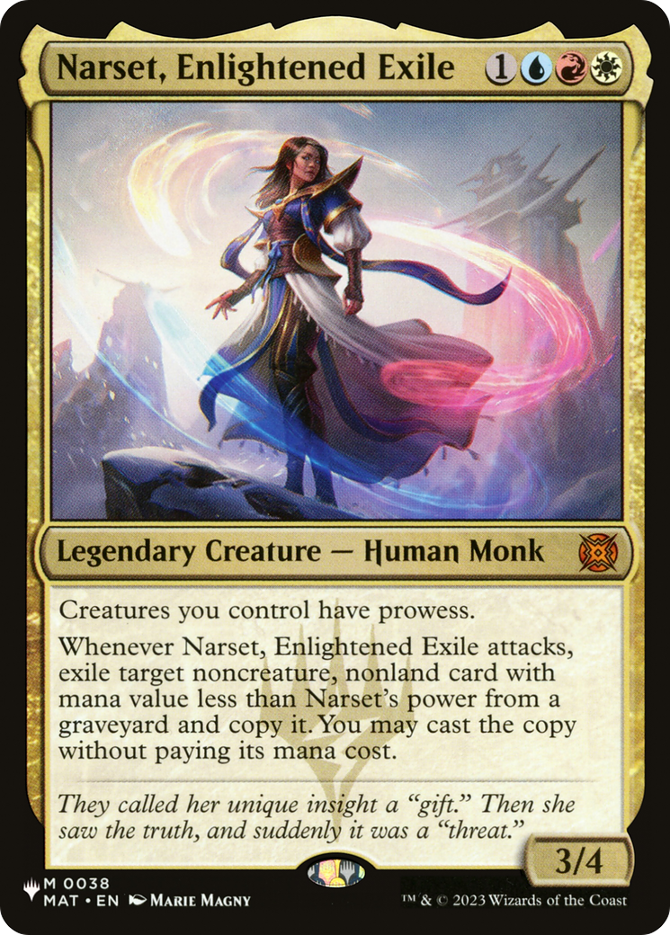 Narset, Enlightened Exile Card Image