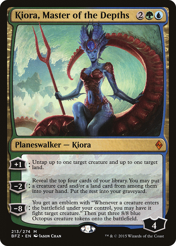 Kiora, Master of the Depths Card Image