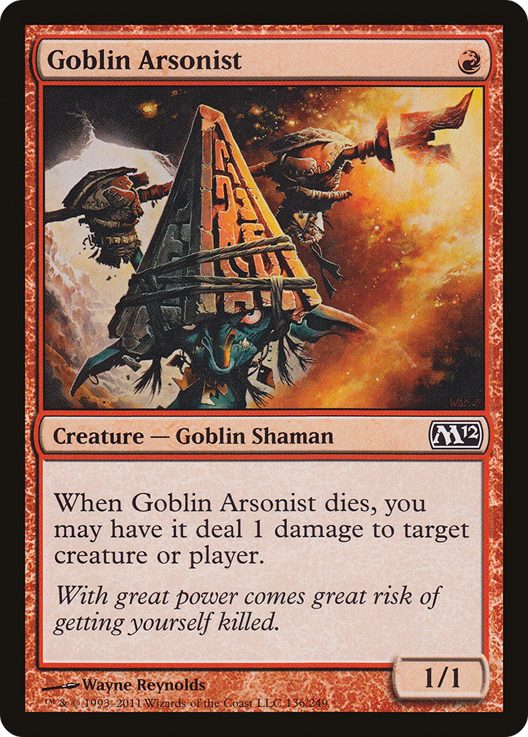 Goblin Arsonist Card Image