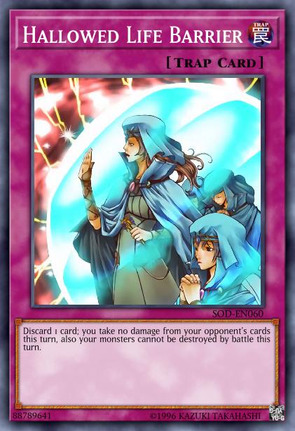 Hallowed Life Barrier Card Image