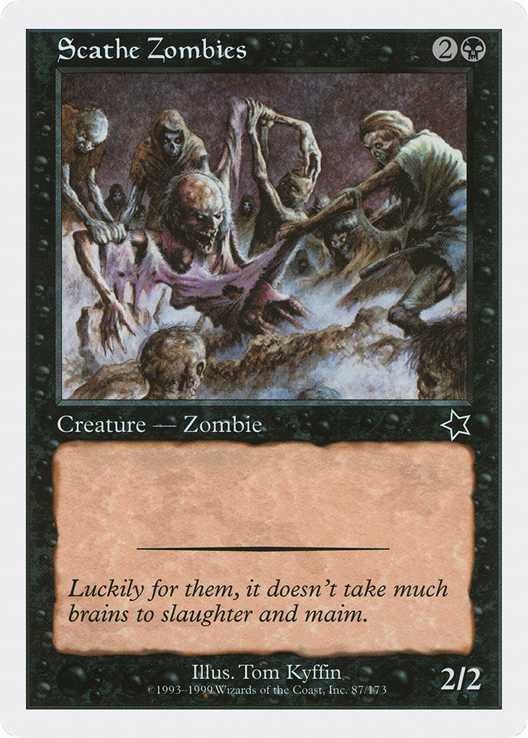 Scathe Zombies Card Image