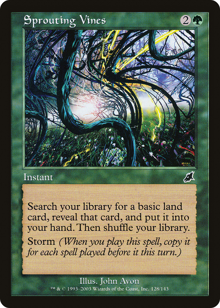 Sprouting Vines Card Image