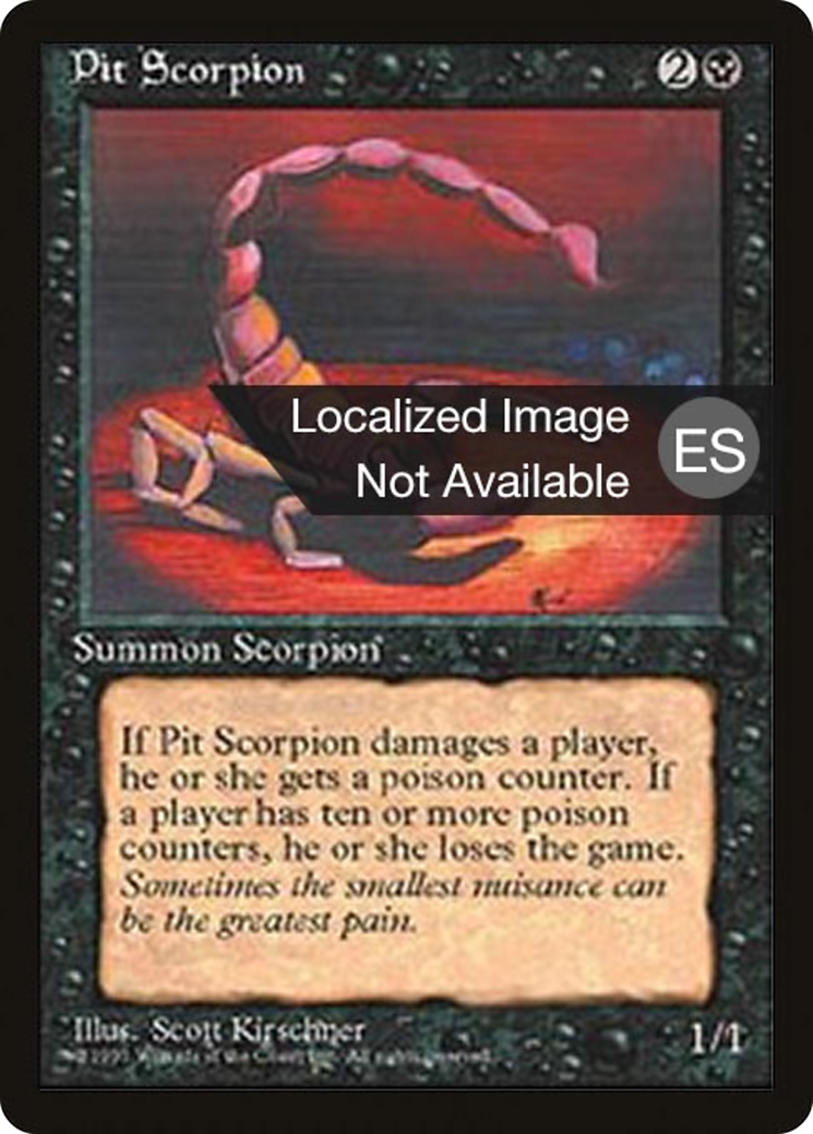 Pit Scorpion Card Image