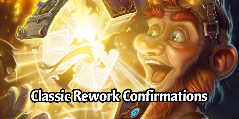Hearthstone's Classic Set Rework Will Include Some New Cards, Some Old Cards, and Rebalancing of Other Cards