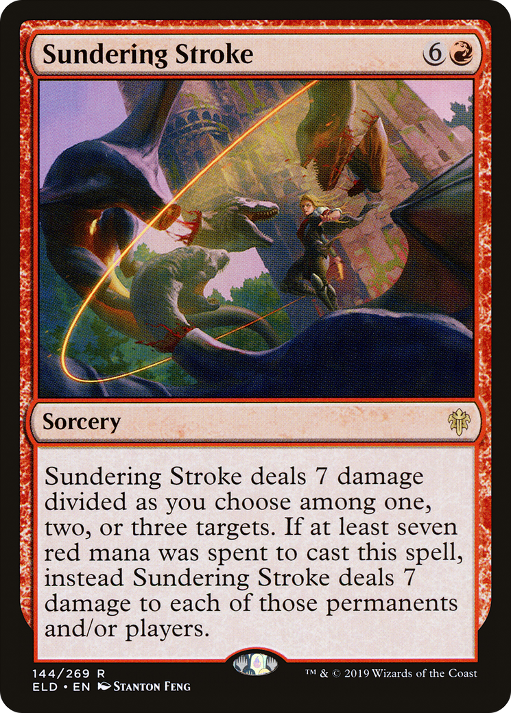 Sundering Stroke Card Image