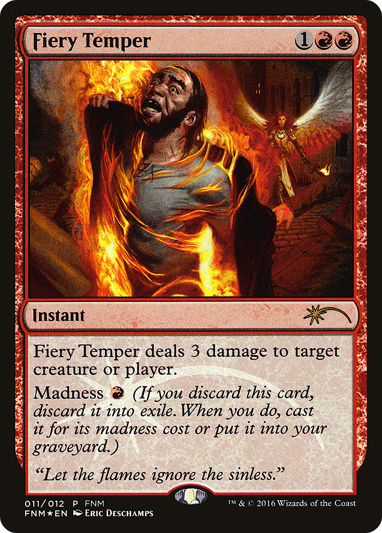 Fiery Temper Card Image