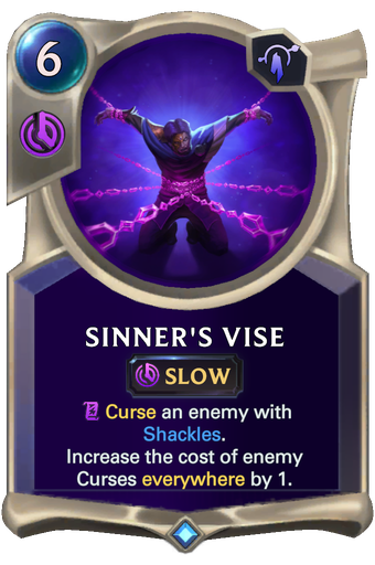 Sinner's Vise Card Image
