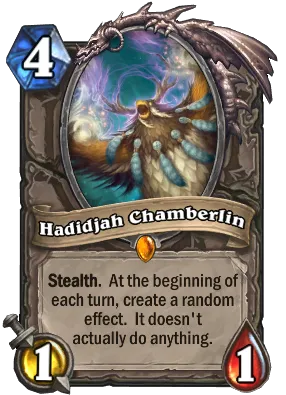 Hadidjah Chamberlin Card Image