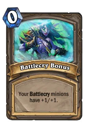 Battlecry Bonus Card Image