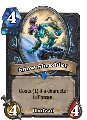 Snow Shredder Card Image