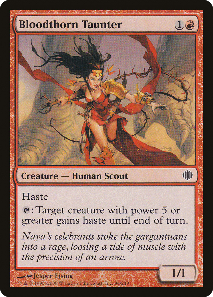 Bloodthorn Taunter Card Image
