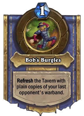 Bob's Burgles Card Image