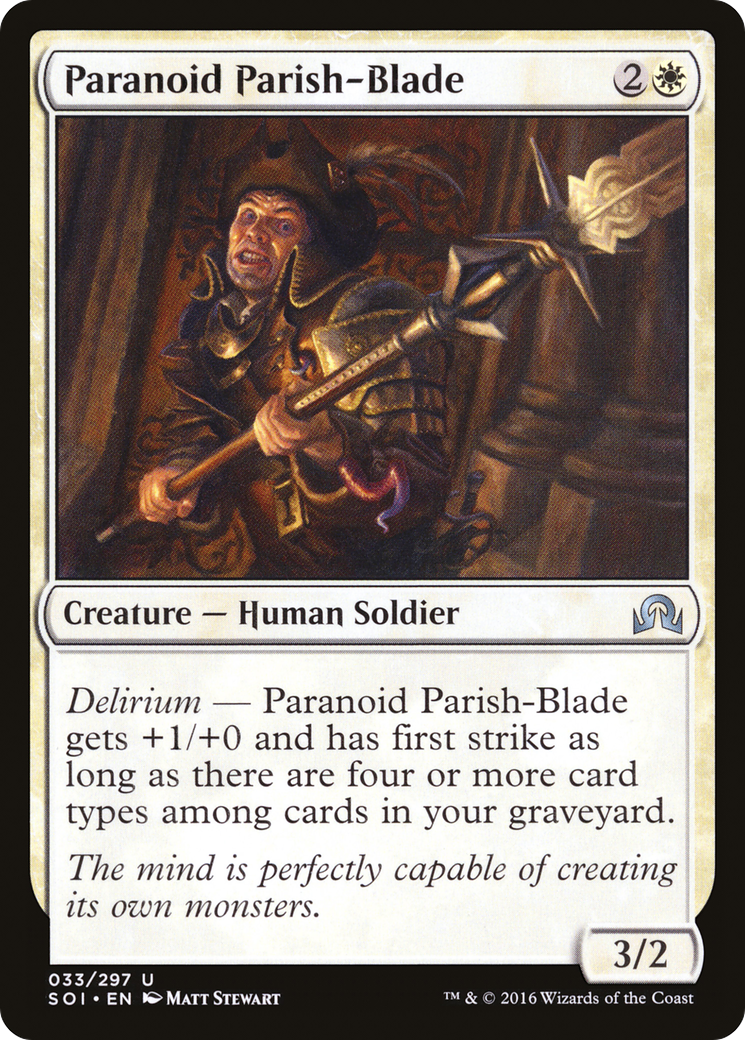 Paranoid Parish-Blade Card Image