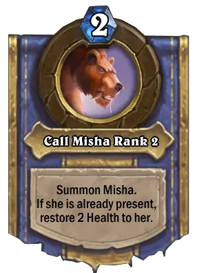 Call Misha Rank 2 Card Image