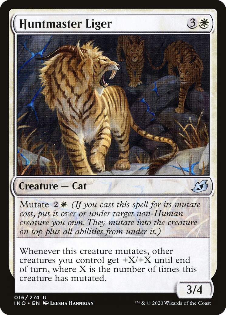 Huntmaster Liger Card Image