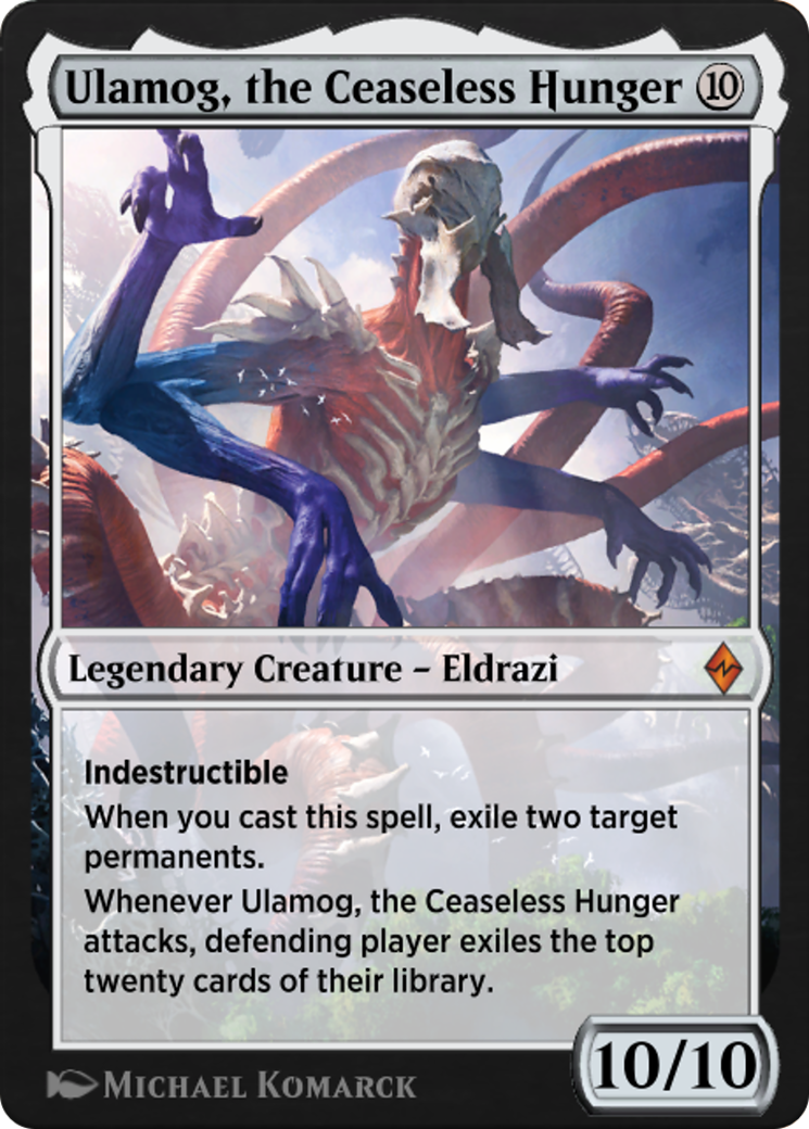 Ulamog, the Ceaseless Hunger Card Image