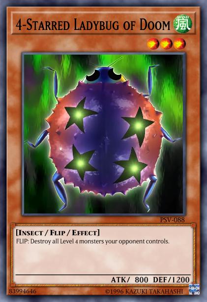 4-Starred Ladybug of Doom Card Image