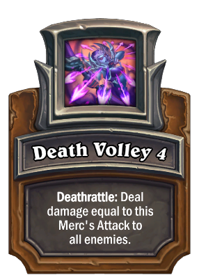 Death Volley {0} Card Image