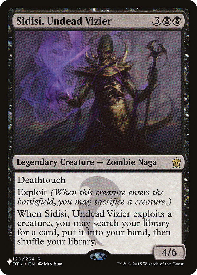 Sidisi, Undead Vizier Card Image