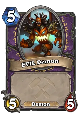 EVIL Demon Card Image