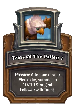 Tears Of The Fallen 1 Card Image