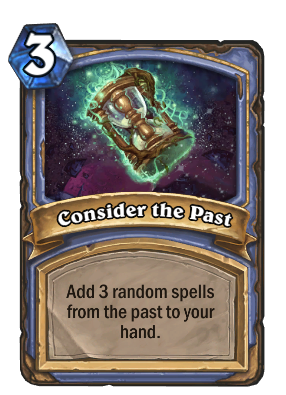 Consider the Past Card Image