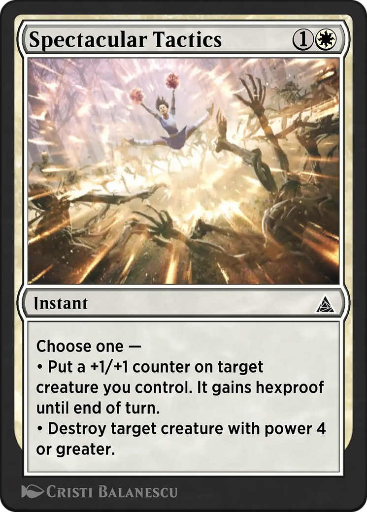 Spectacular Tactics Card Image
