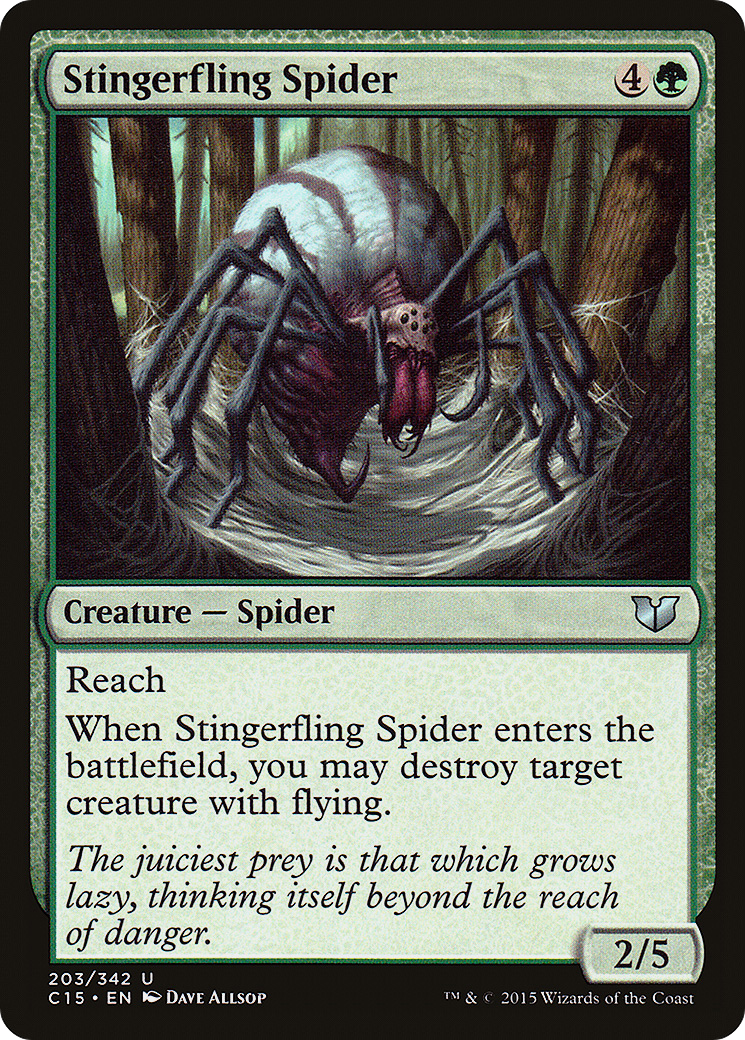 Stingerfling Spider Card Image