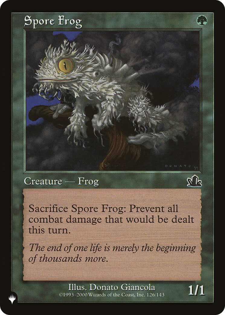 Spore Frog Card Image