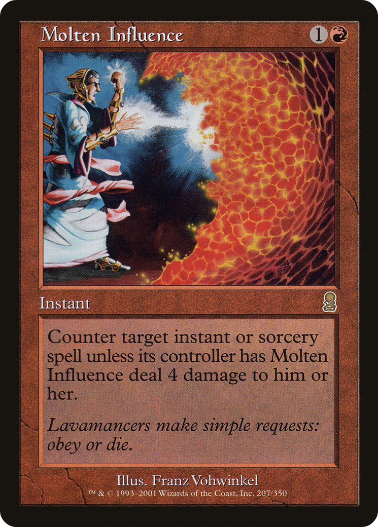 Molten Influence Card Image