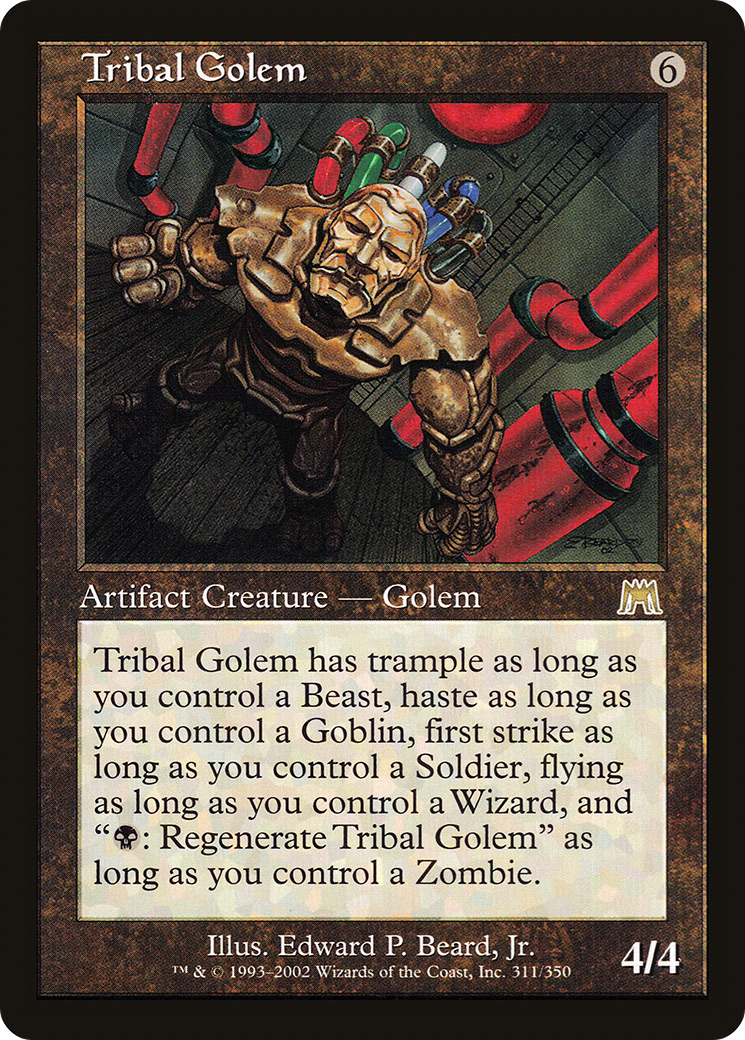 Tribal Golem Card Image