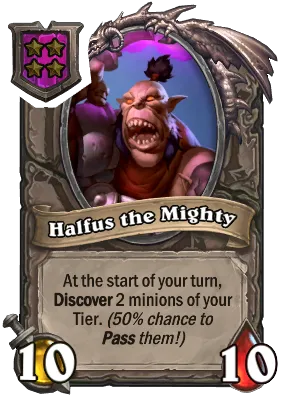 Halfus the Mighty Card Image