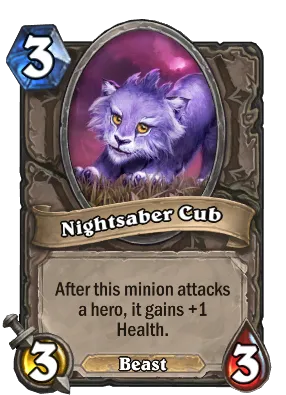 Nightsaber Cub Card Image