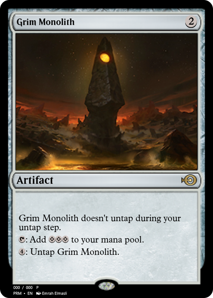 Grim Monolith Card Image