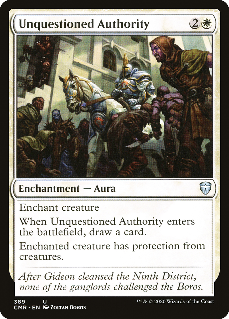 Unquestioned Authority Card Image