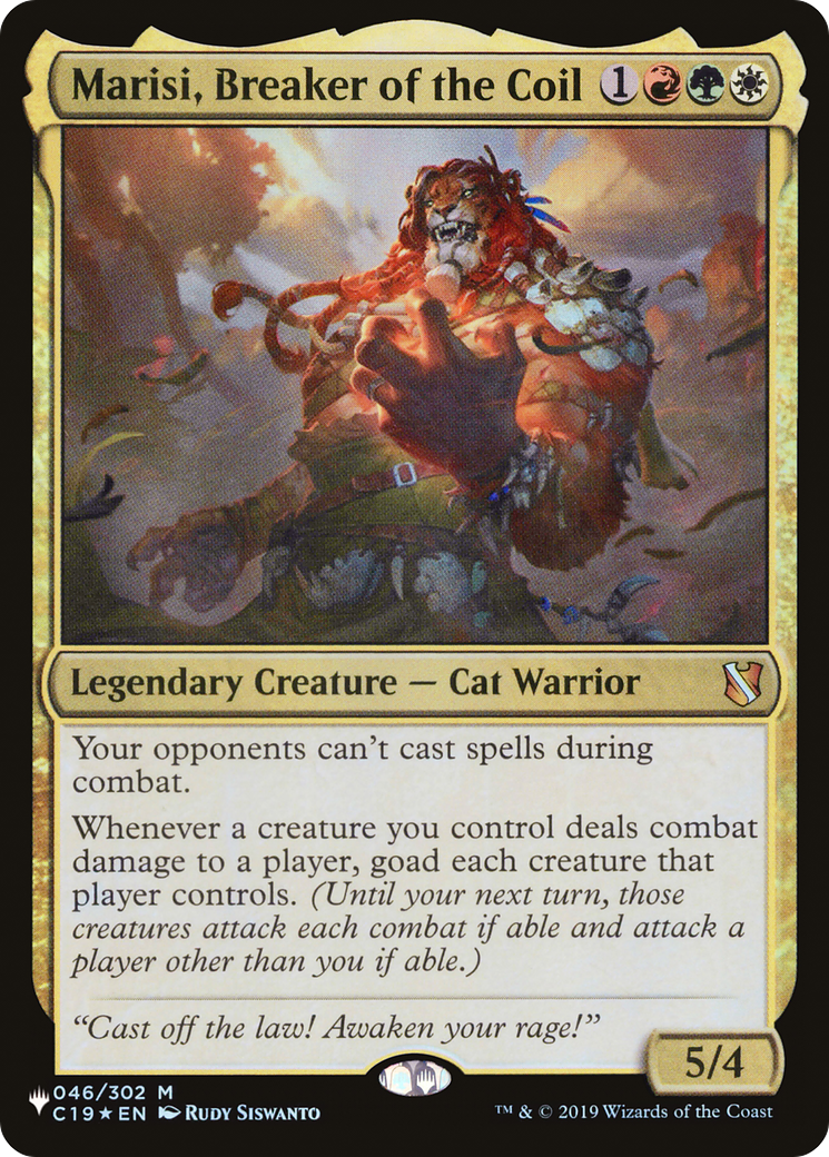 Marisi, Breaker of the Coil Card Image