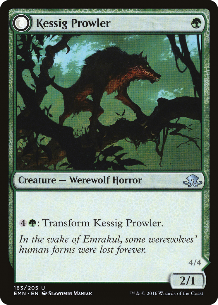Kessig Prowler // Sinuous Predator Card Image