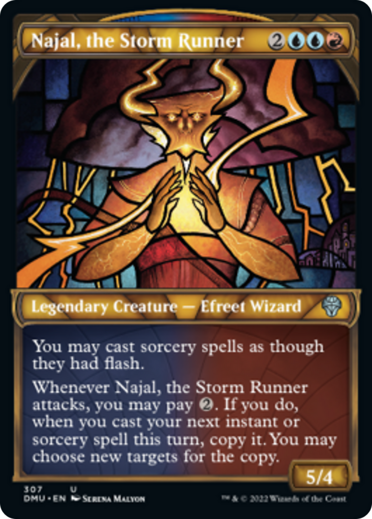 Najal, the Storm Runner Card Image